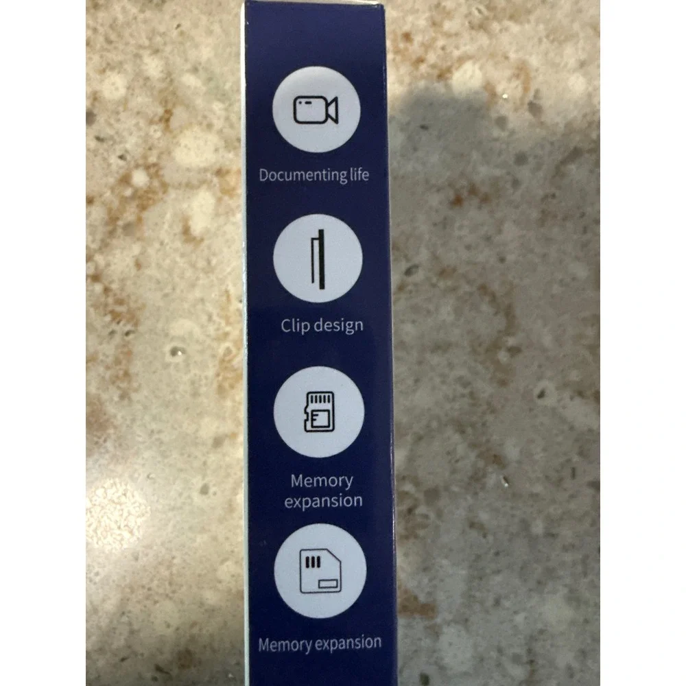 A9 Smart Video Recorder Mini Body Camera Night Vision Noise Reduction Clip-On